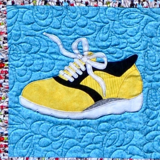 Running Shoes Quilt