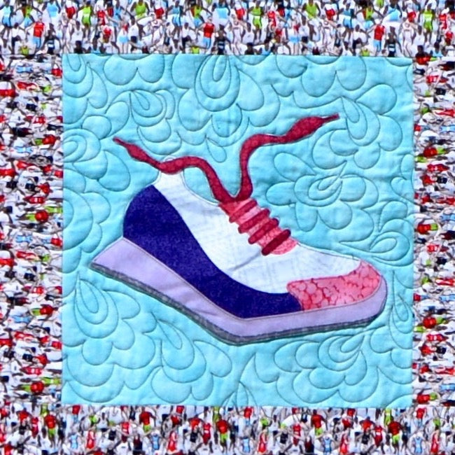 Running Shoes Quilt