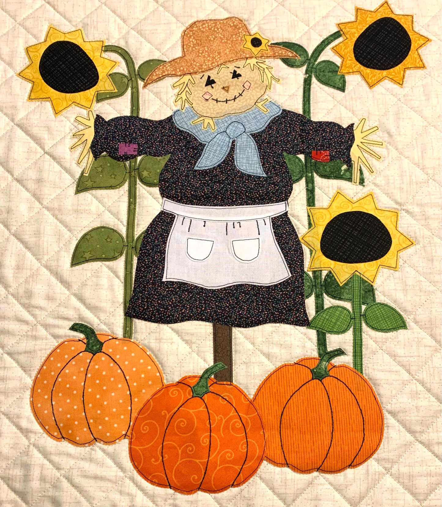 Sherly and Charlie Scarecrow Table Runner