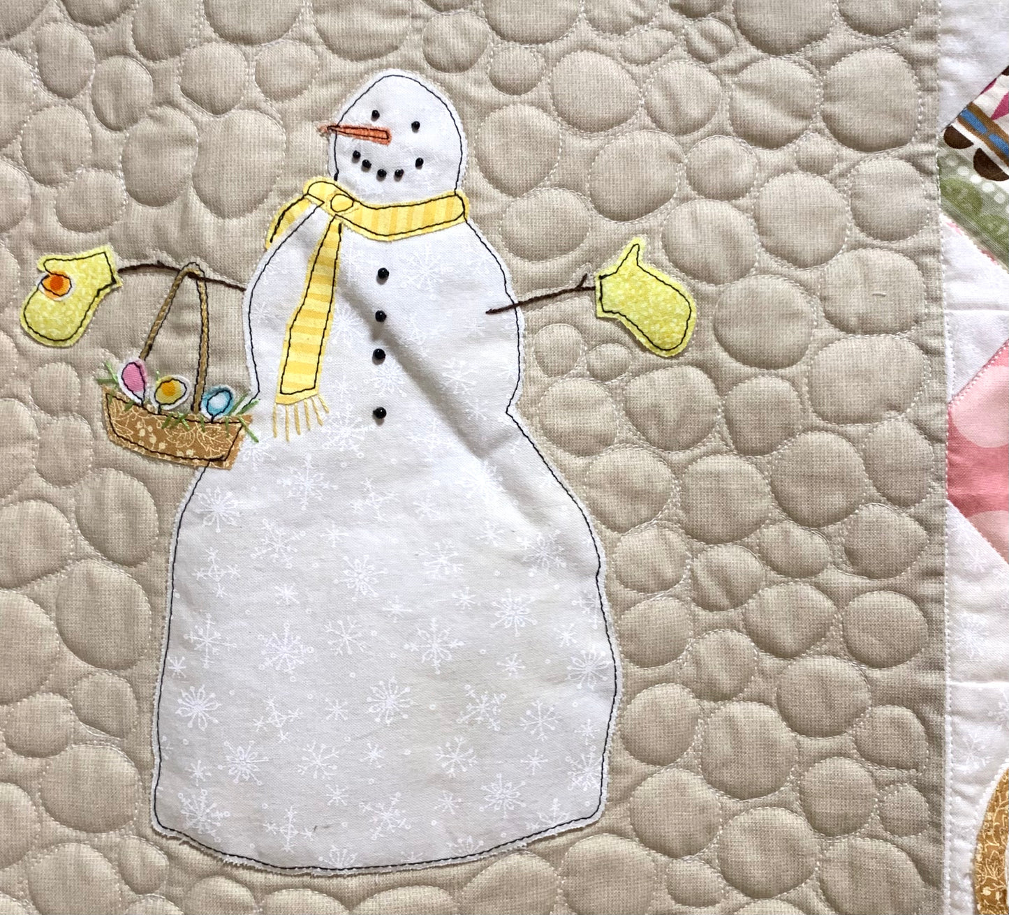 Snowmen All Year Quilt