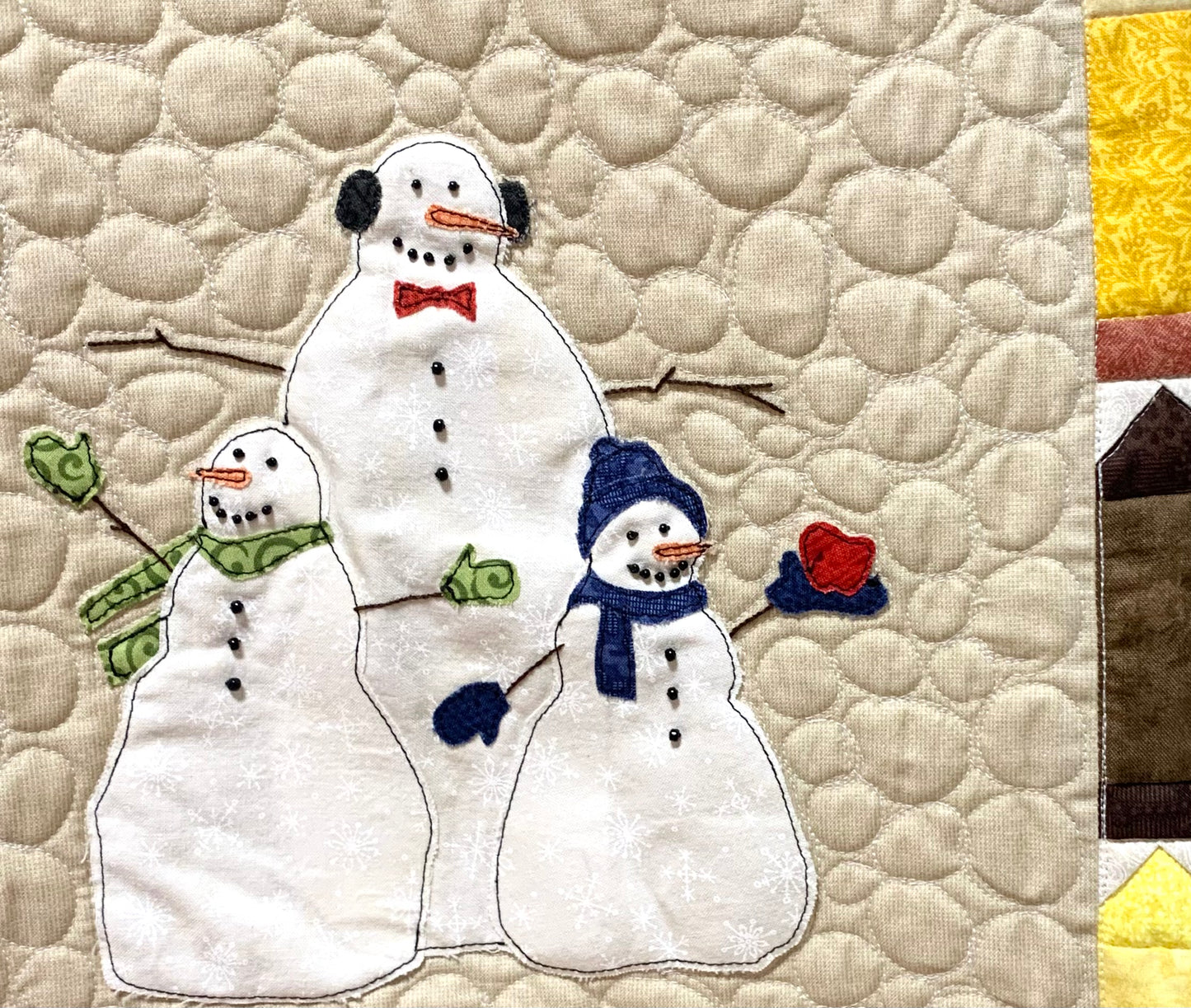 Snowmen All Year Quilt