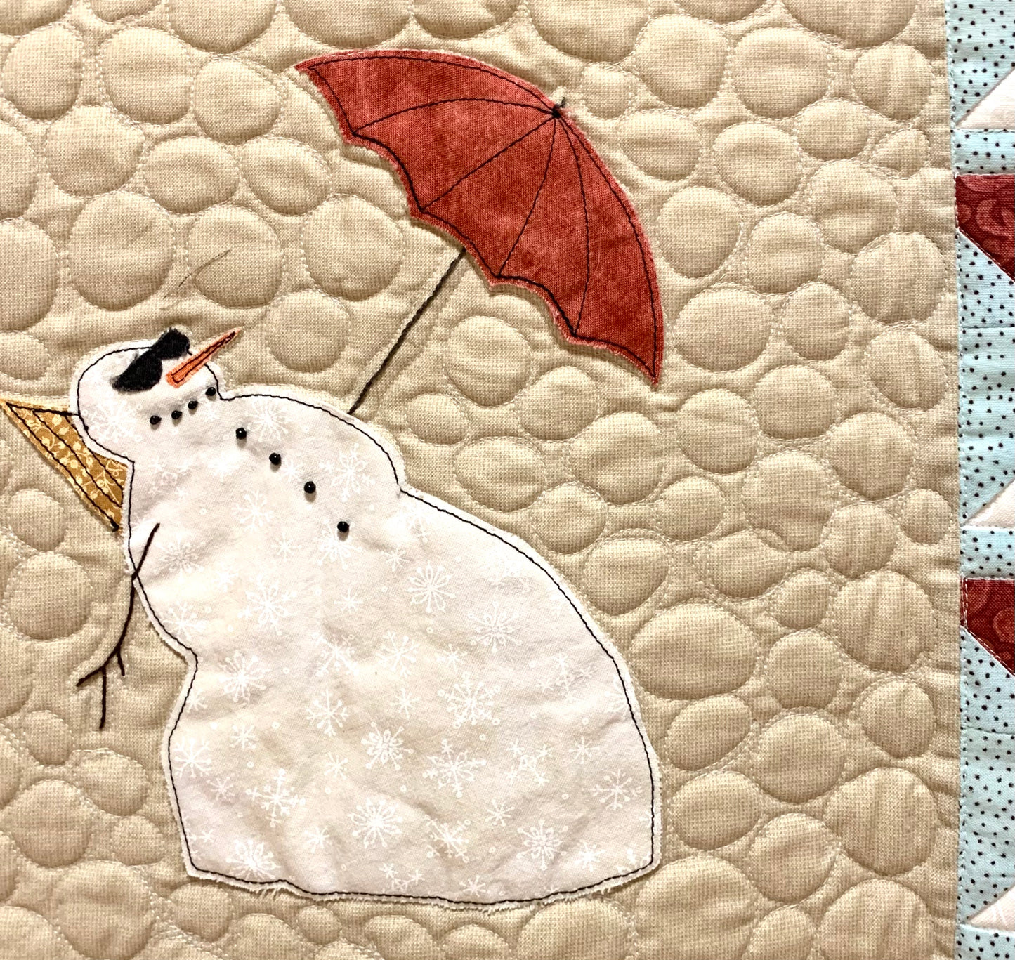 Snowmen All Year Quilt