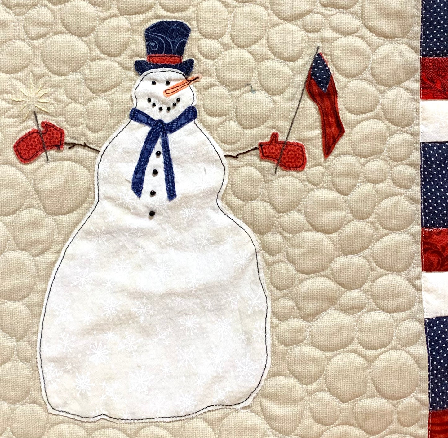 Snowmen All Year Quilt