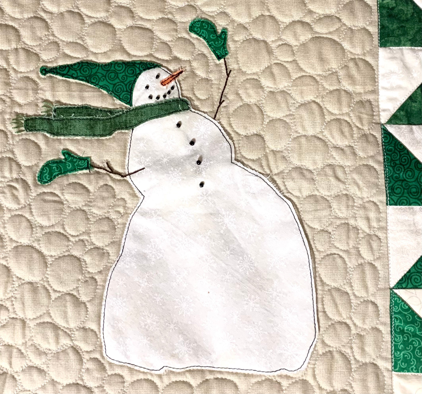 Snowmen All Year Quilt