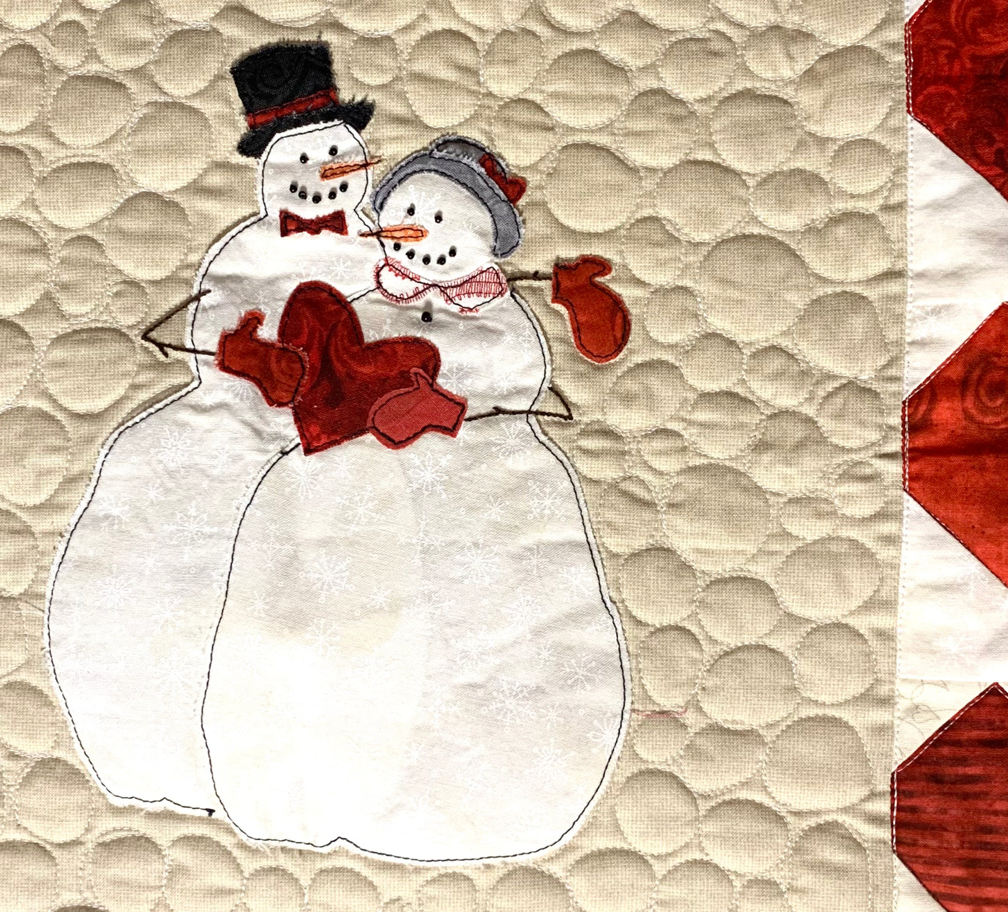 Snowmen All Year Quilt