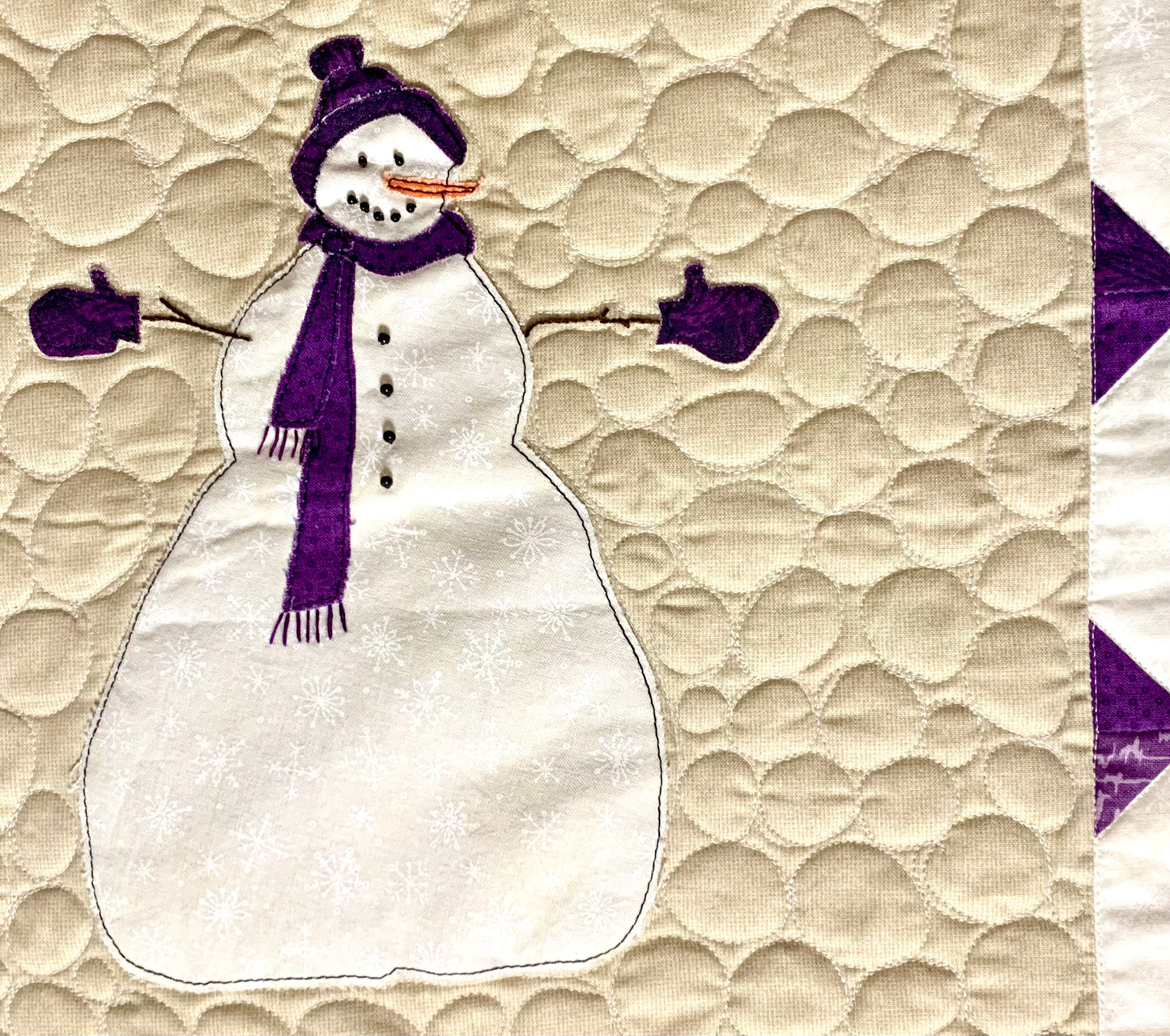 Snowmen All Year Quilt