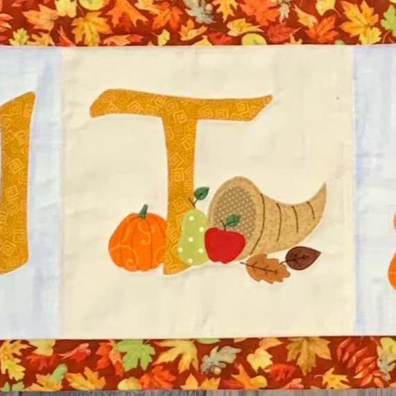 Seasonal Banner Pattern- Autumn