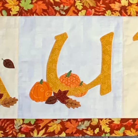 Seasonal Banner Pattern- Autumn