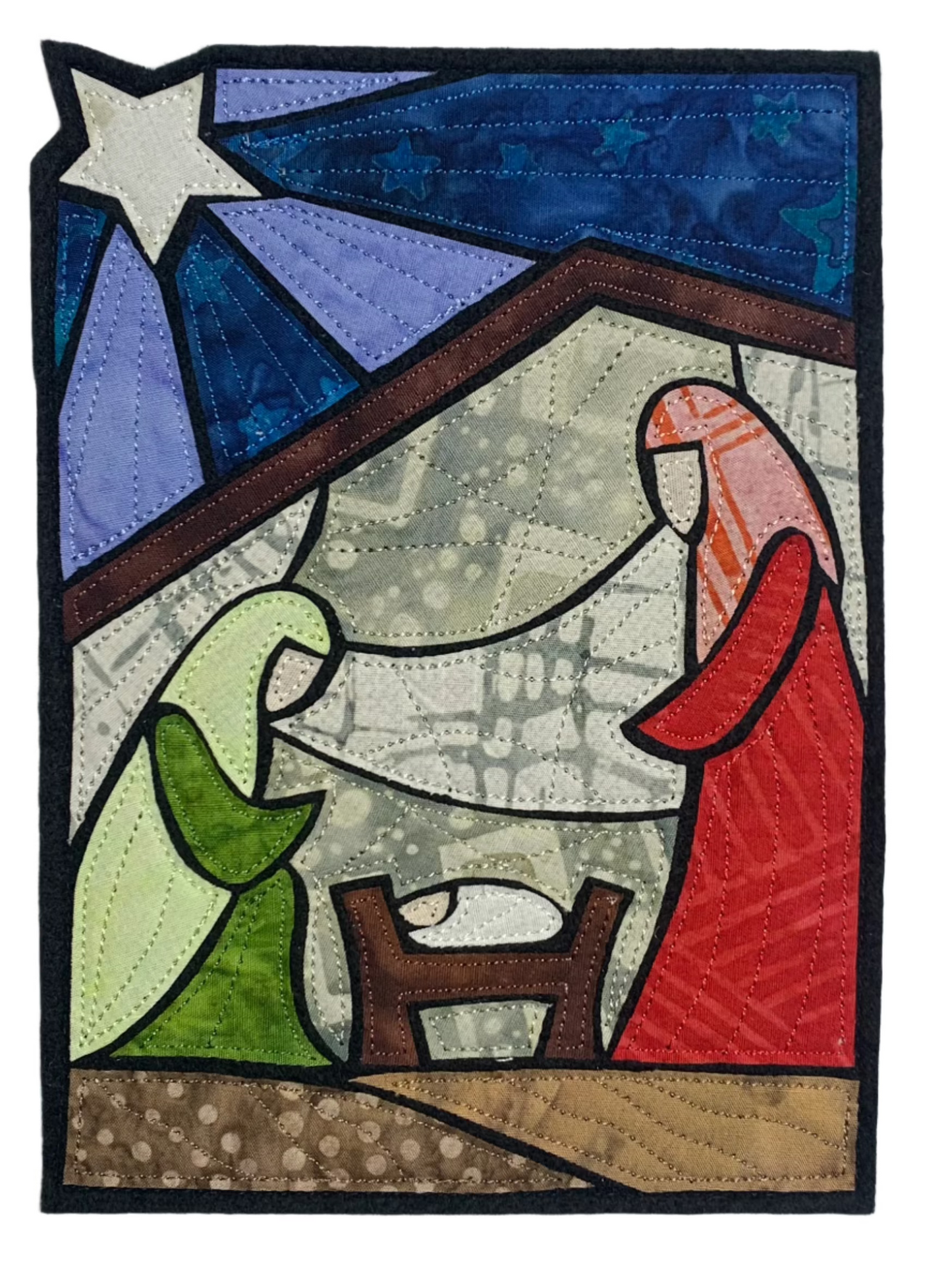 Postcard Nativity